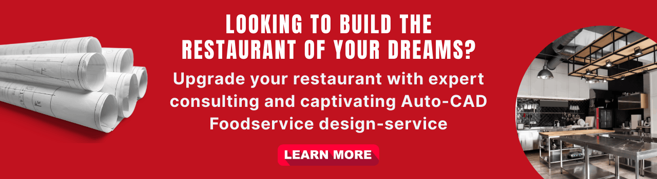 Auto-CAD Design Service for restaurant